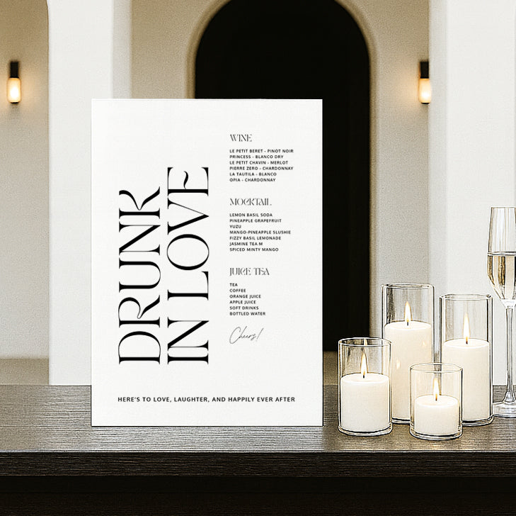 Erina - Wedding Bar Sign