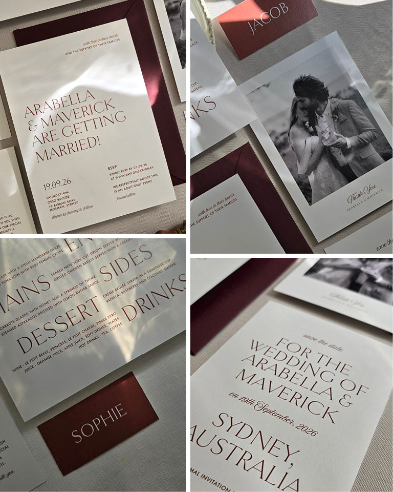 10 Classic Wedding Invitation & Signage Templates