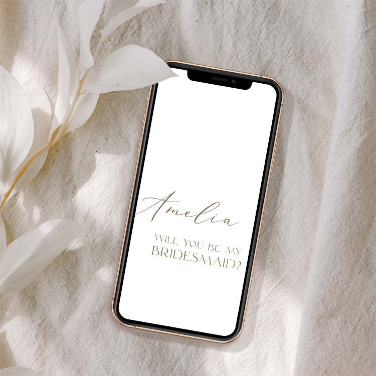 Will You Be My Bridesmaid Card