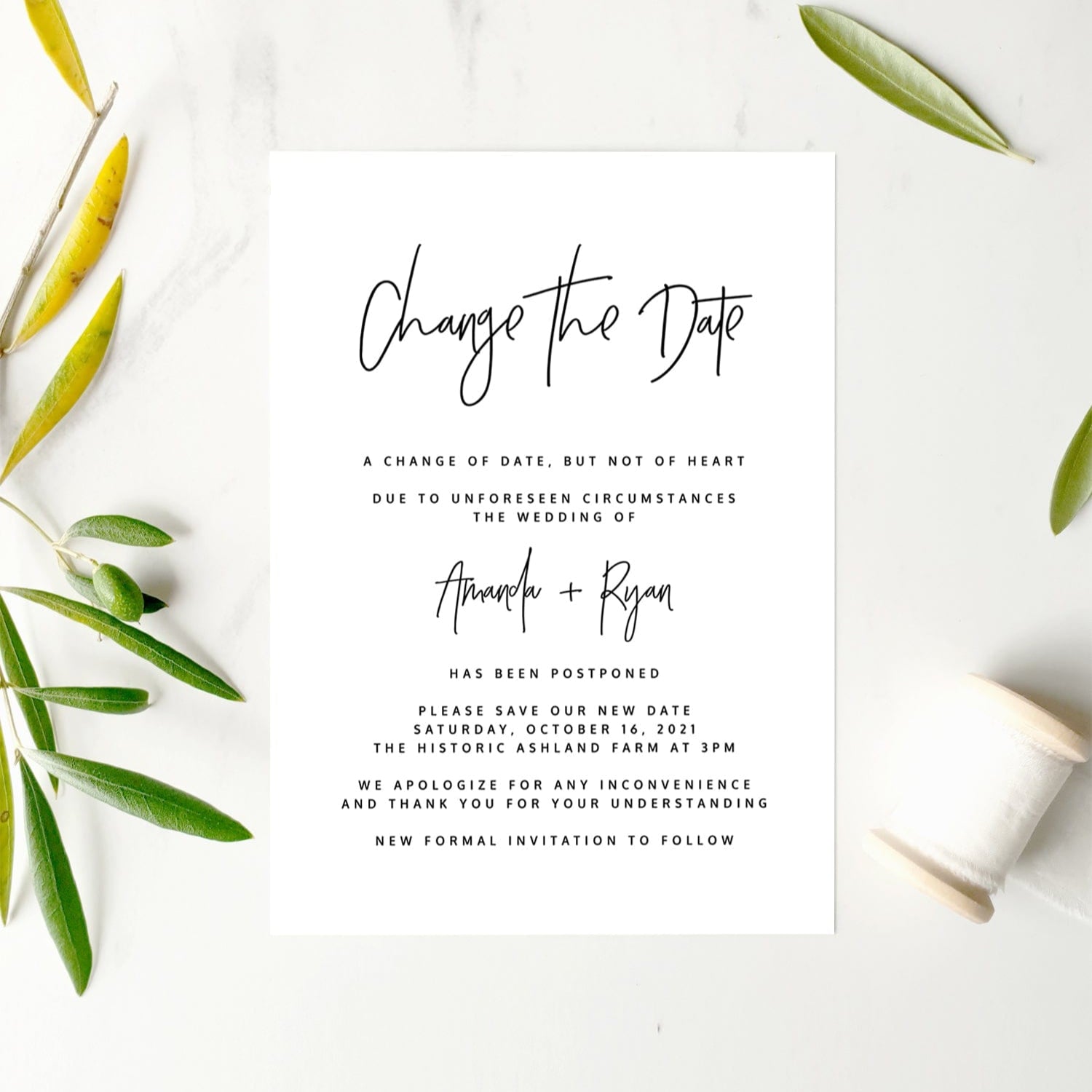Minimalist-Modern-Wedding-postponed-cardchange-the-date-printable-template-download