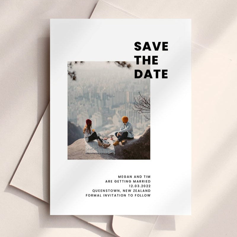 photo save the date cards