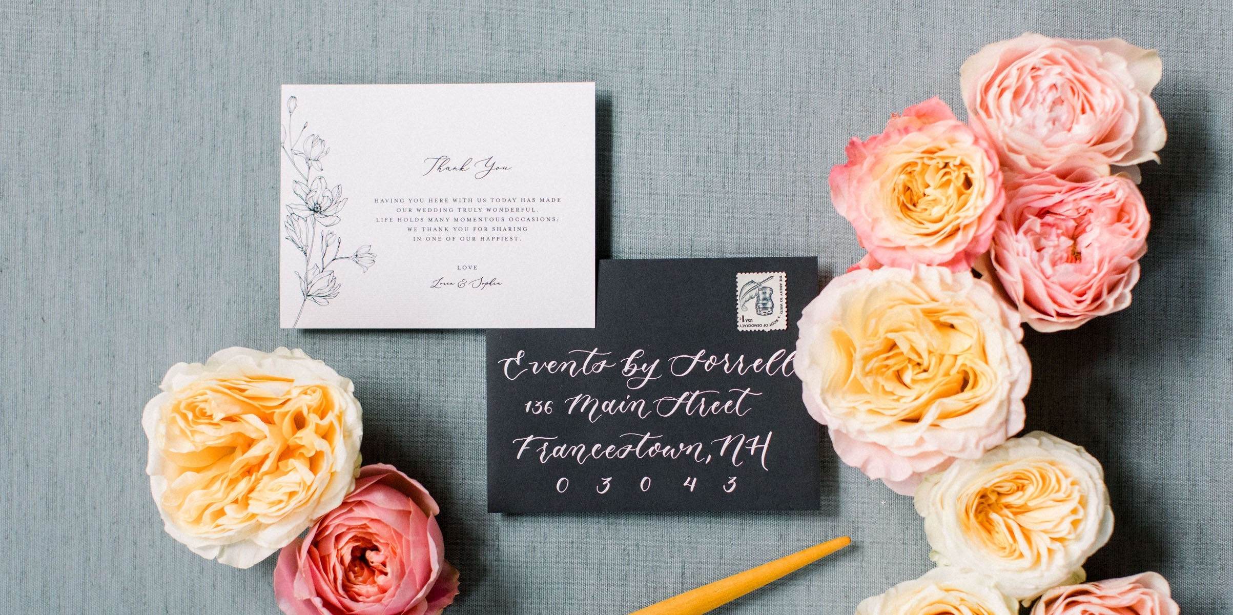 DIY Tips & Wording Ideas for Elegant Wedding Thank You Cards