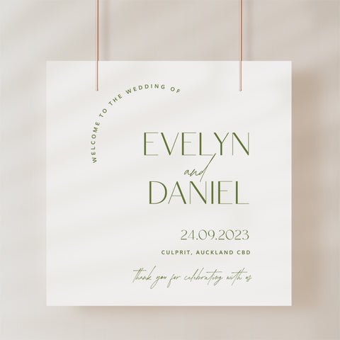 Wedding Welcome Sign Templates