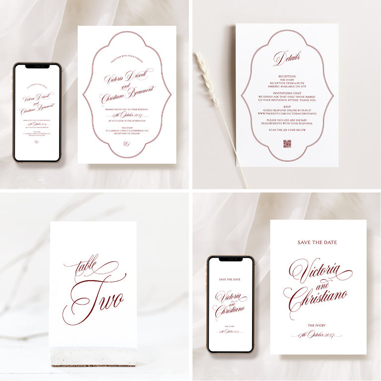 10 Timeless Wedding Invitation & Signage Templates