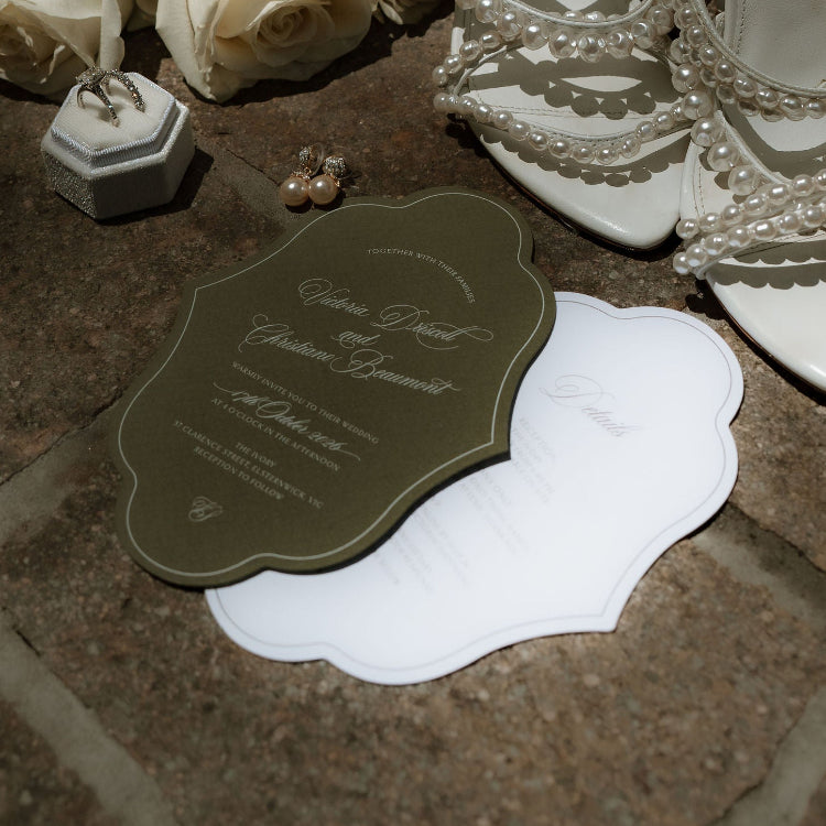 modern wedding invitations