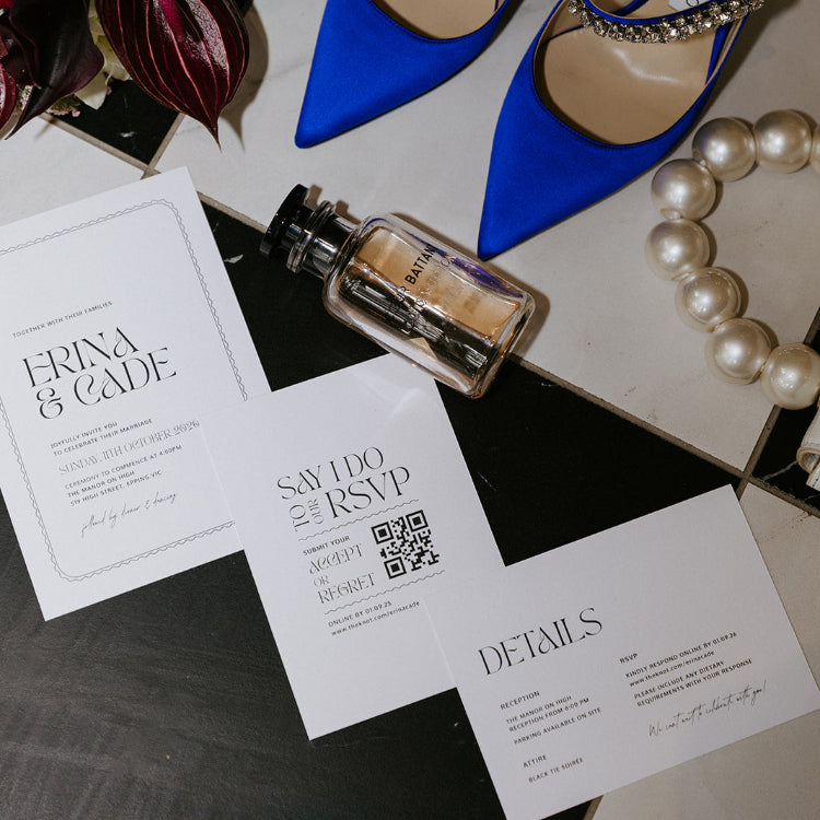 modern wedding invitations