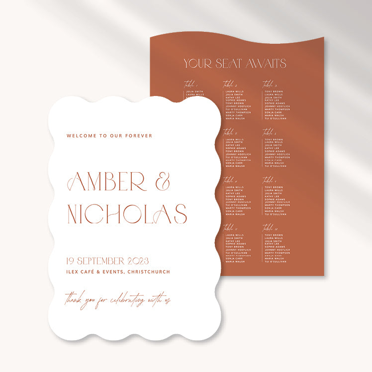 Amber - Wedding Signage Package