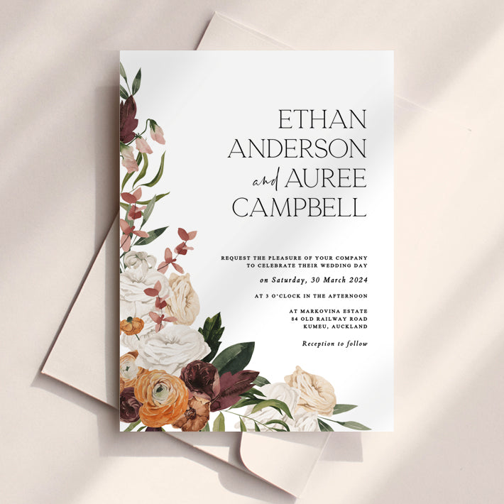 Auree - Wedding Invitation