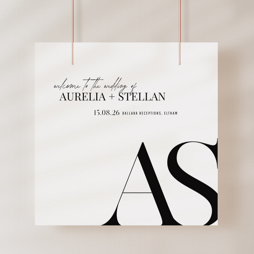 Aurelia - Wedding Signage Package