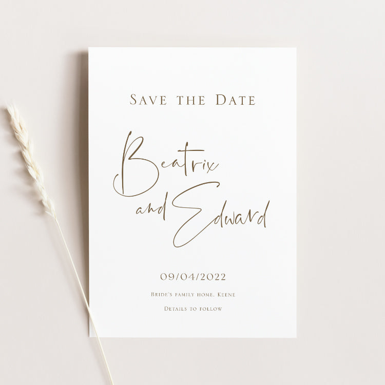 Beatrix - Save the Dates