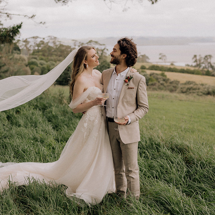 bride and groom