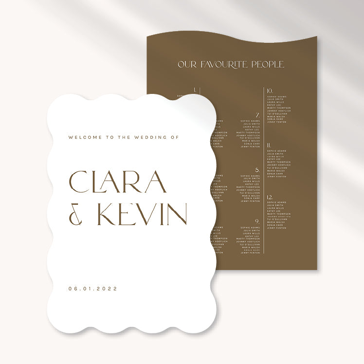 Clara - Wedding Signage Package