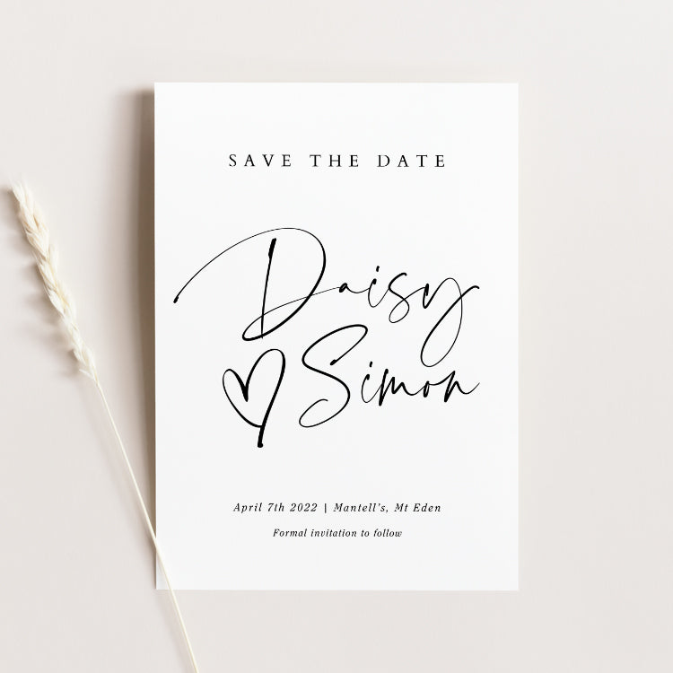 Daisy - Save the Dates