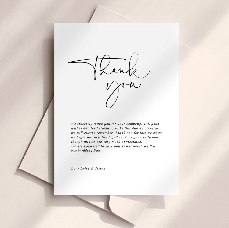 Daisy - Thank You Cards