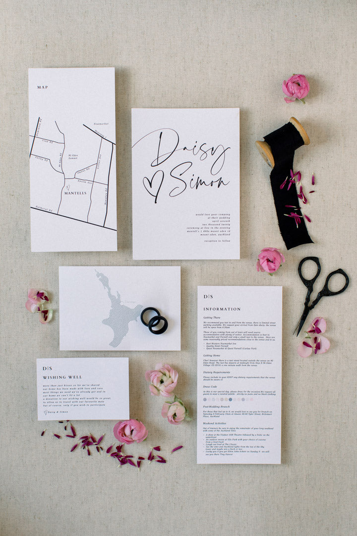 Daisy - Wedding Invitation