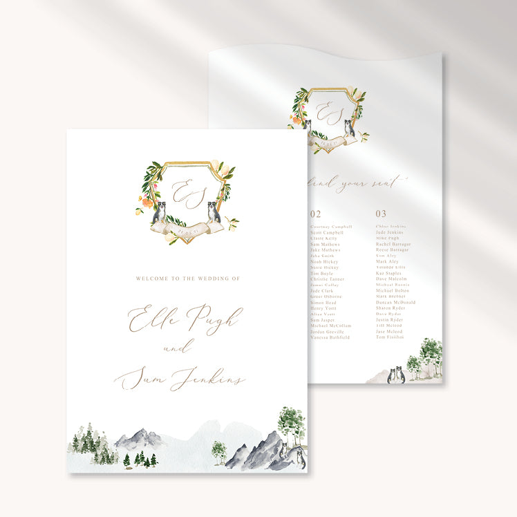 Elle - Wedding Signage Package