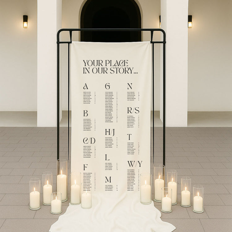 Erina - Linen Seating Chart