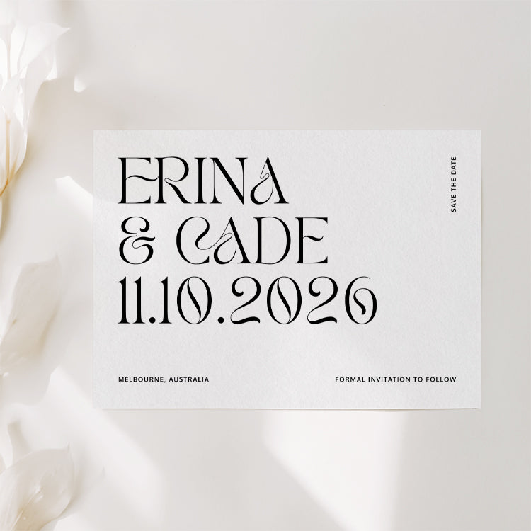 Erina - Save the Dates
