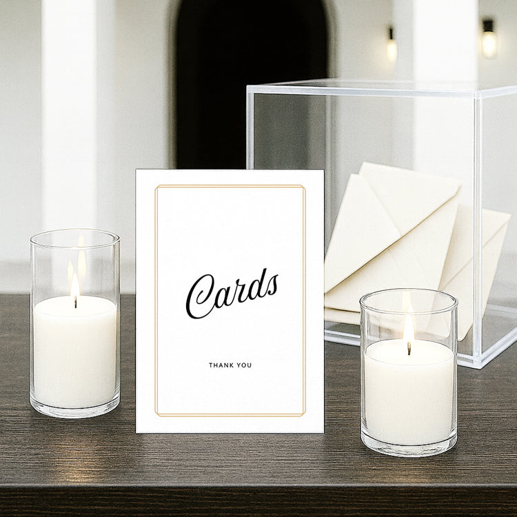 Estelle - Wedding Cards & Gifts Sign