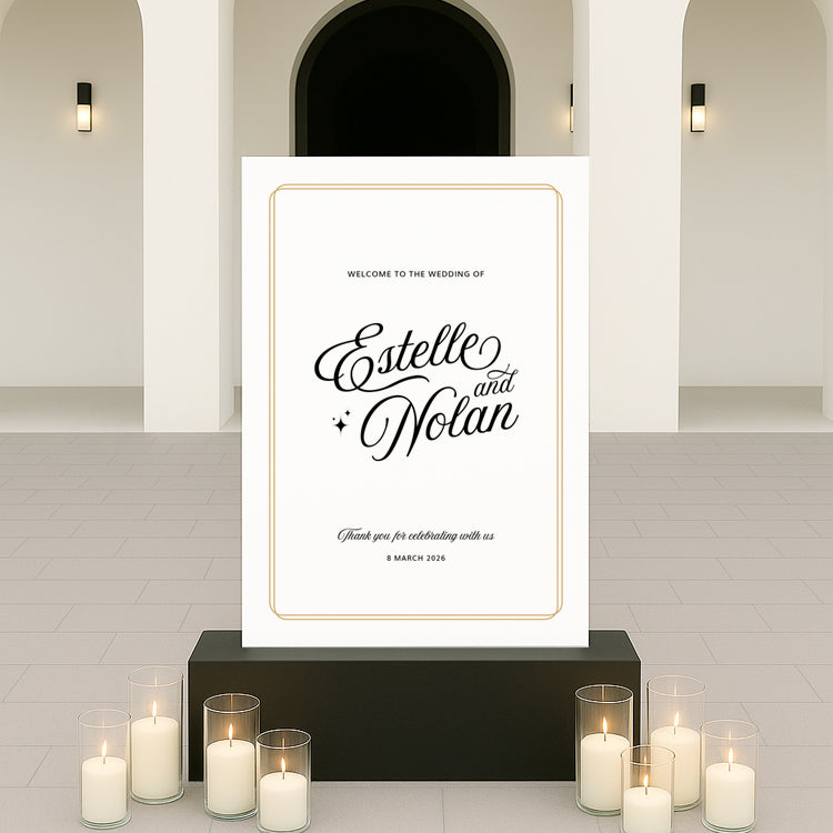 Estelle - Wedding Signage Package
