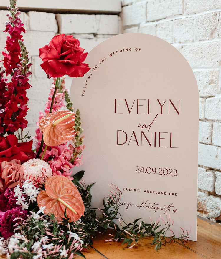 Evelyn - Wedding Seating Chart