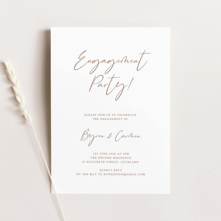 engagement party invites