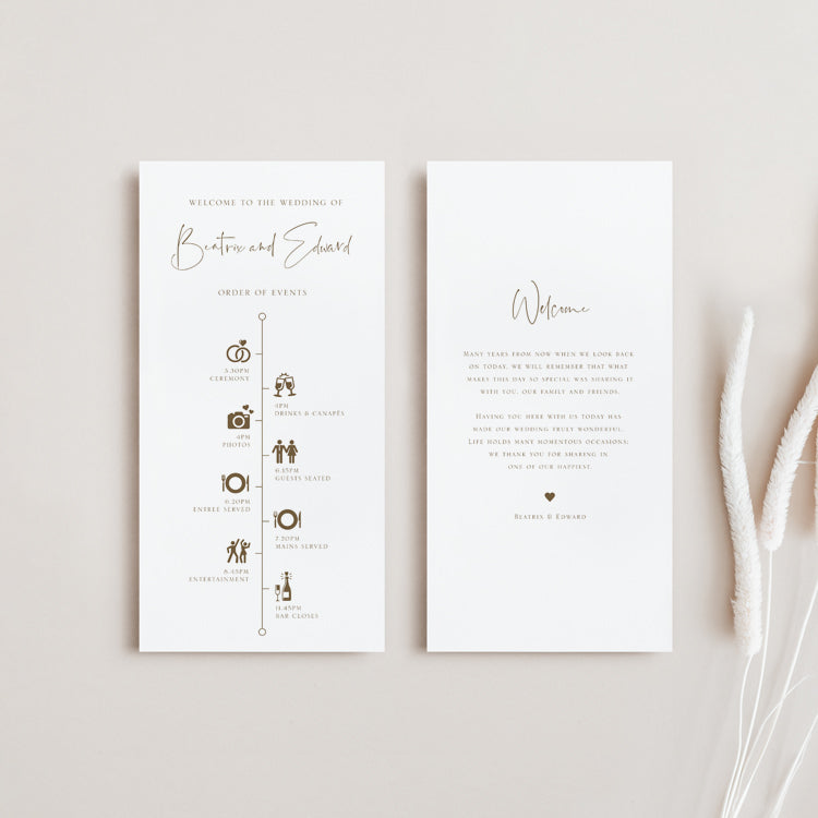 Simple Wedding Reception Timeline Guide