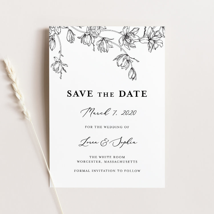 Sophia - Save the Dates