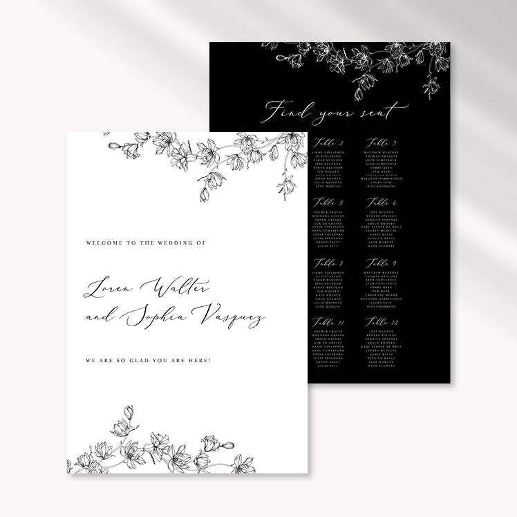 Sophia - Wedding Signage Package