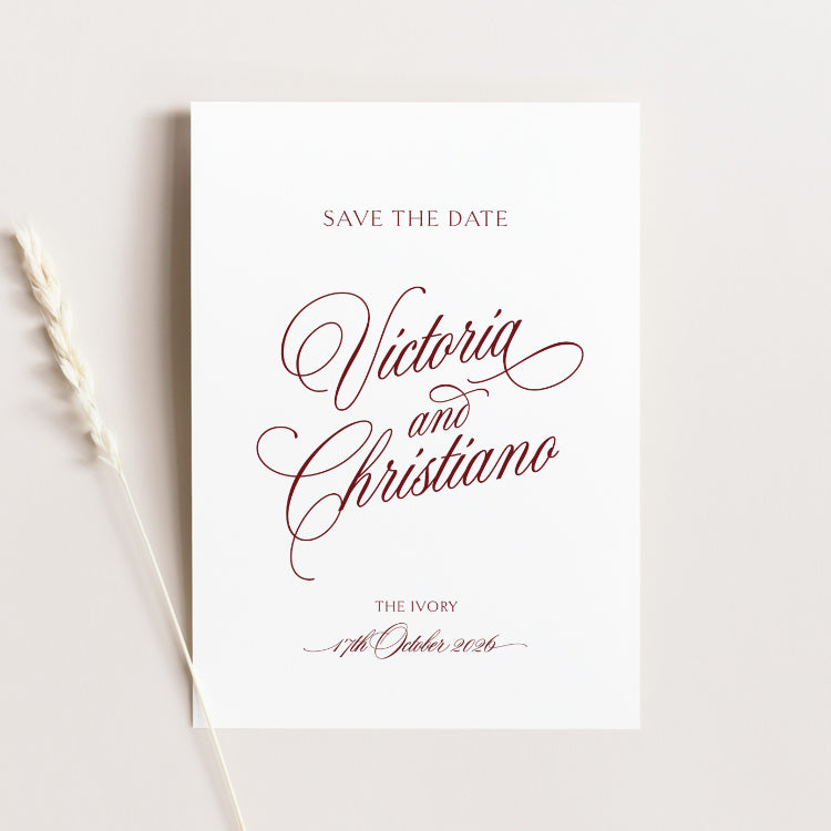 Victoria - Save the Date Cards