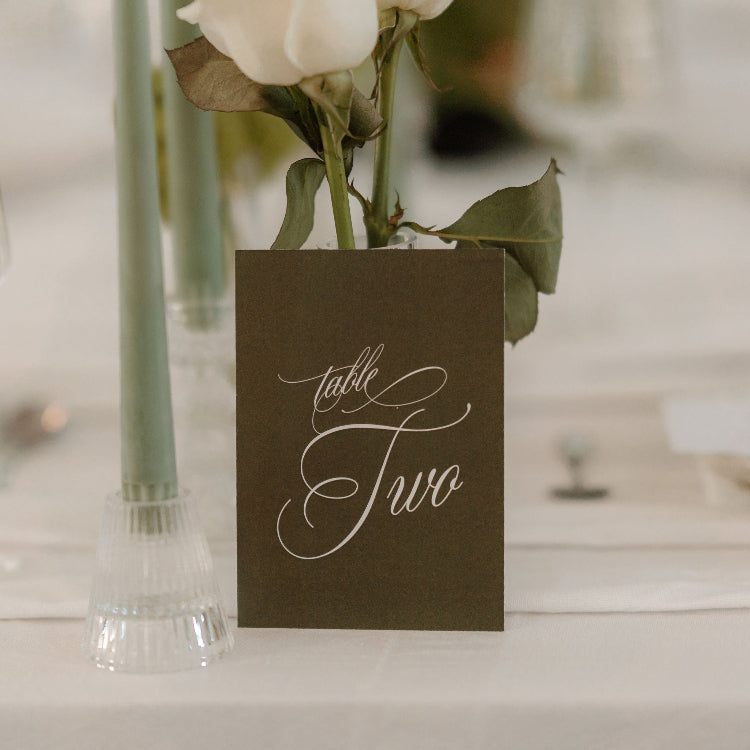 Victoria - Table Number Set