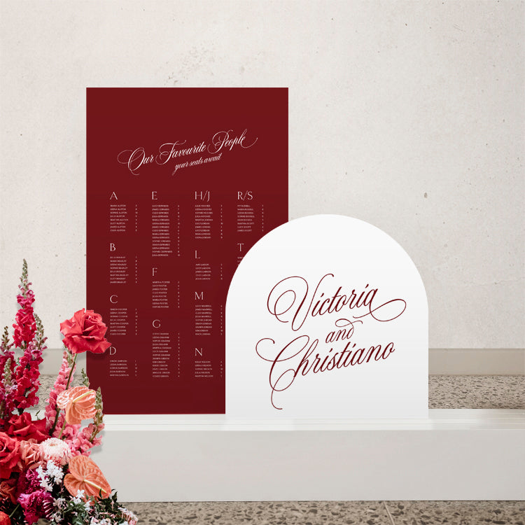 Victoria - Wedding Signage Package