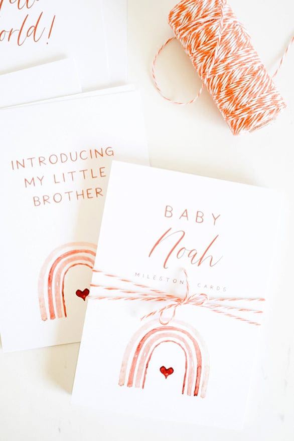 Baby Milestone Cards Printable