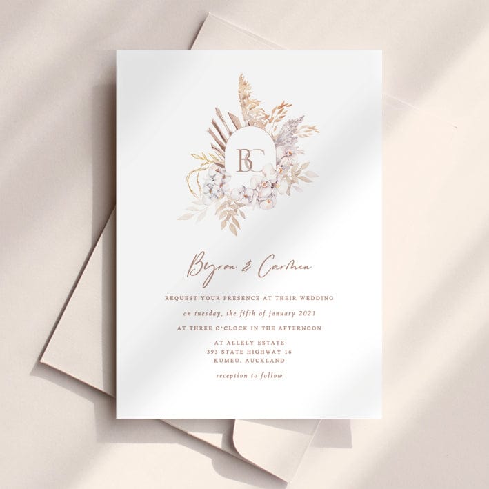 Carmen - Wedding Invitation