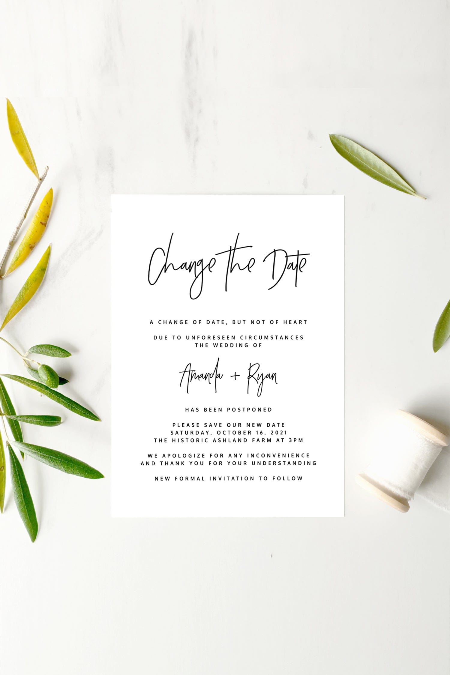 Minimalist-Modern-Wedding-postponed-cardchange-the-date-printable-template-download