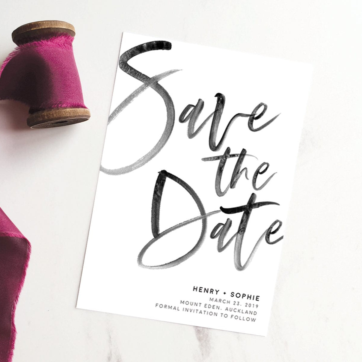 Modern Wedding Save the Date Printable Templates