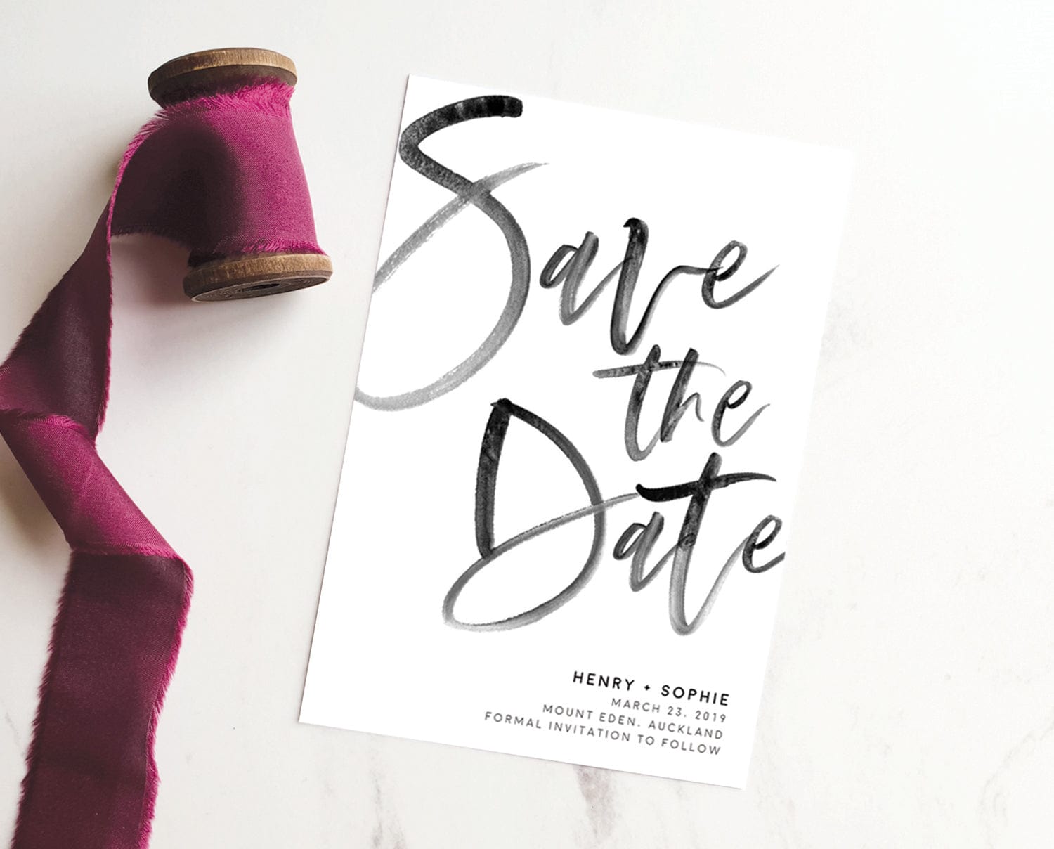 Modern Wedding Save the Date Printable Templates