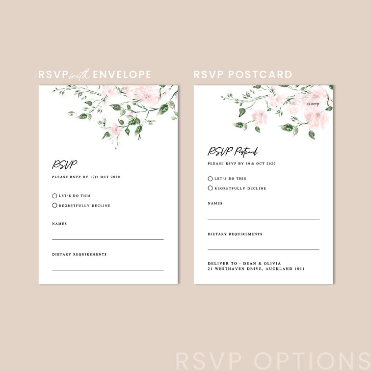 Olivia - Set of 2 cards