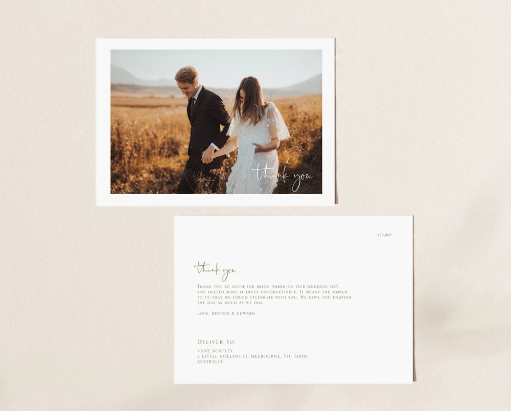 Simple Wedding Invitation Suite